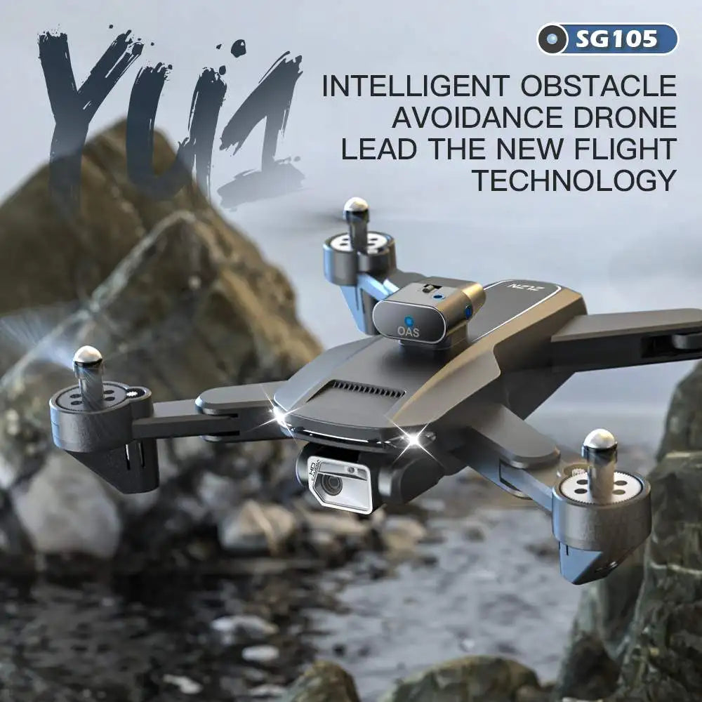 ZLL SG105 WiFi FPV with ESC HD Dual Camera 5-Side Obstacle Avoidance Optical Flow Positioning Foldable RC Drone Quadcopter RTF ZLL SG105 WiFi FPV with ESC HD Dual Camera 5-Side Obstacle Avoidance Optical Flow Positioning Foldable RC Drone Quadcopter RTF